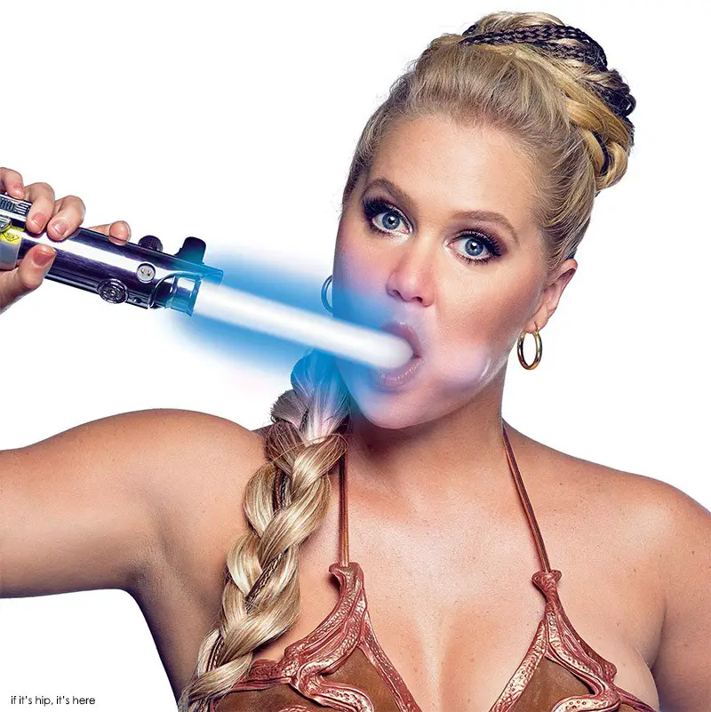Amy Schumer as Princess Leia for GQ