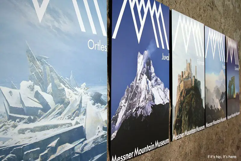 posters for the five other Messner Museums 