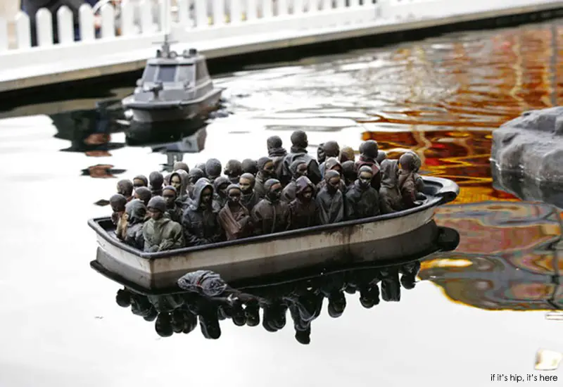 banksy refugees