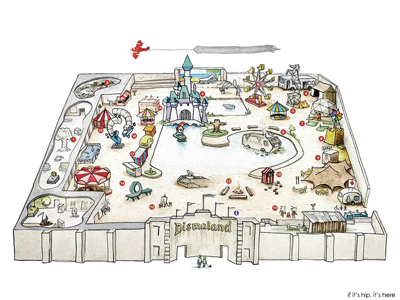 Dismaland Park Map