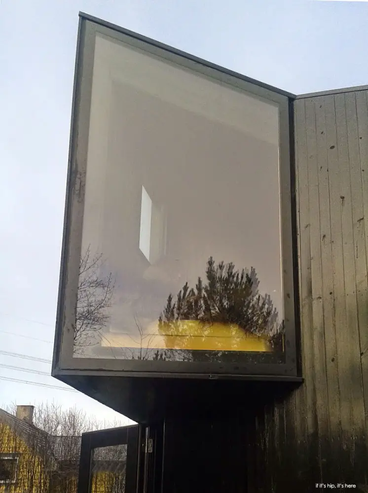 JVA writer's cabin mezzanine window