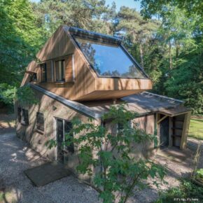 A Little House in the Forest Undergoes A Green Transformation.