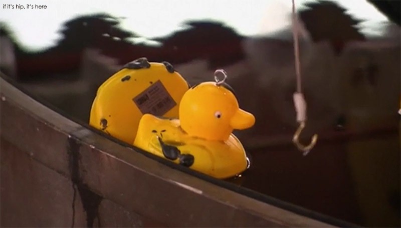 dismaland hook a duck game