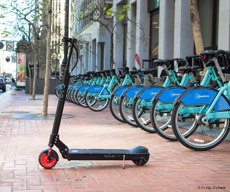 ecoreco- foldable electric scooter