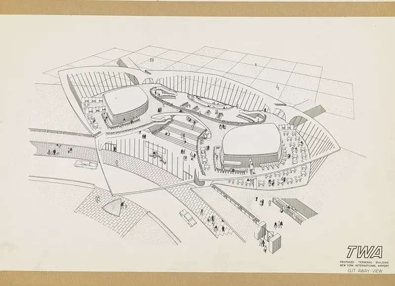 terminal plans cutaway