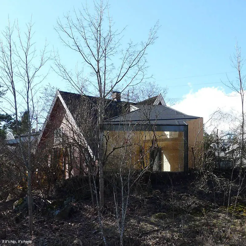 writers cottage 2 in relation to house