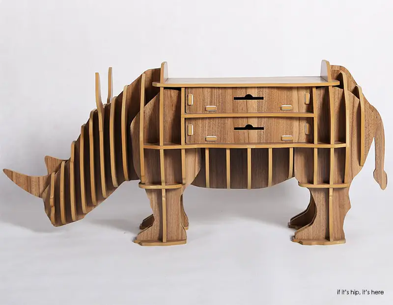 Rhino with drawers