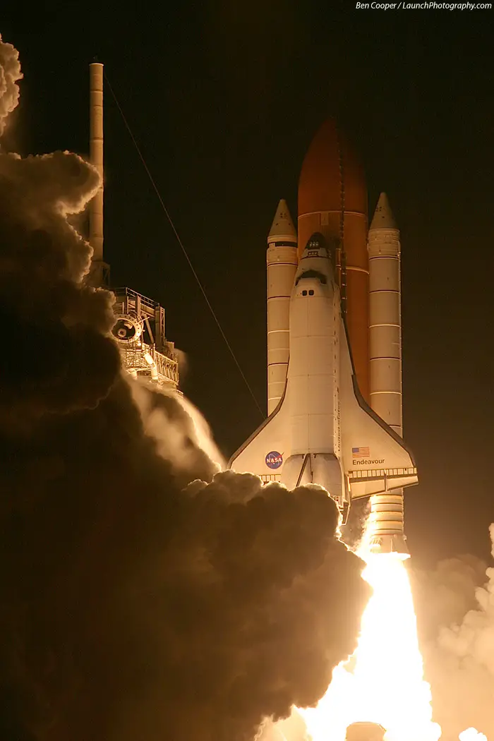 launch of space shuttle endeavor 2011