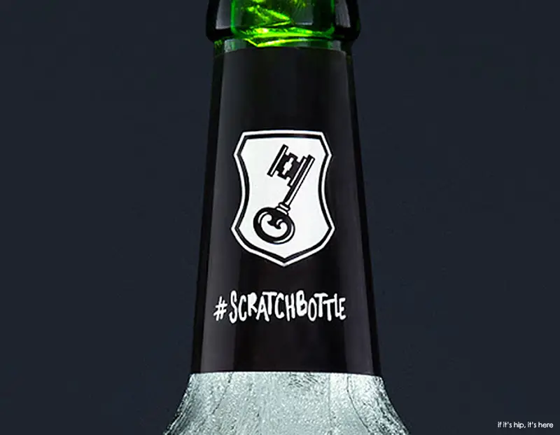 becks scratch bottle 7