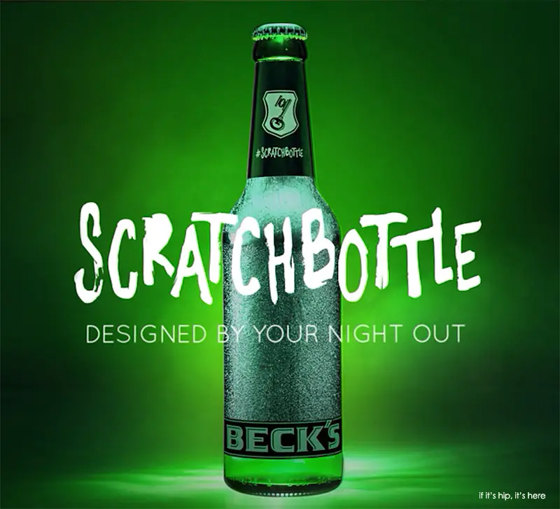 becks scratch bottle 5