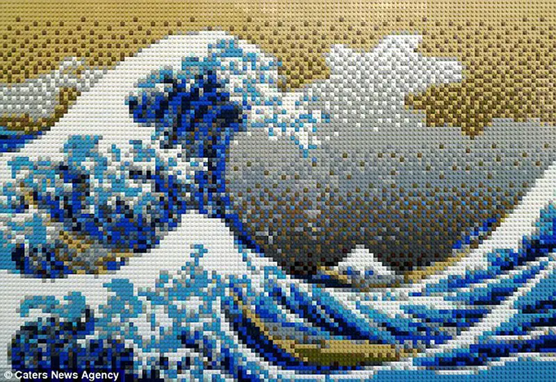 peter laven lego hokusai version