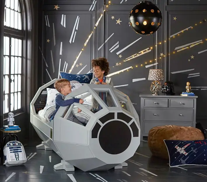 pottery barn kids star wars bed 4k