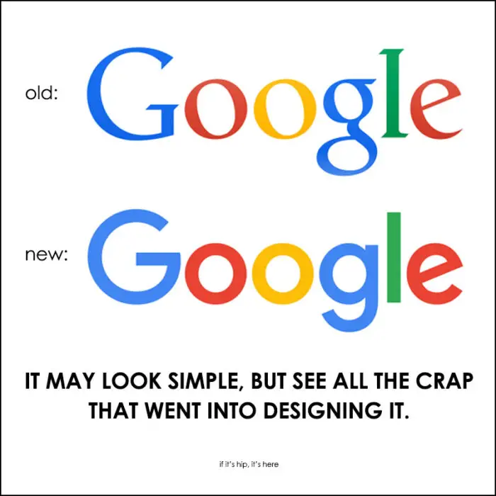 redesigning the google logo