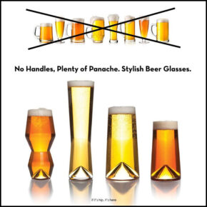 Beer Drinking Turns Classy With Sempli Monti Glassware