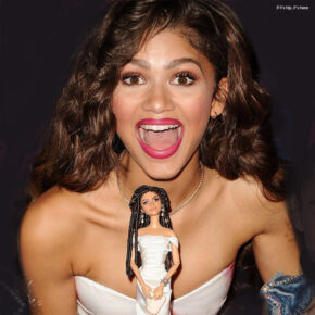 Zendaya is Moved by Mattel’s Custom Barbie Doll in Her Likeness