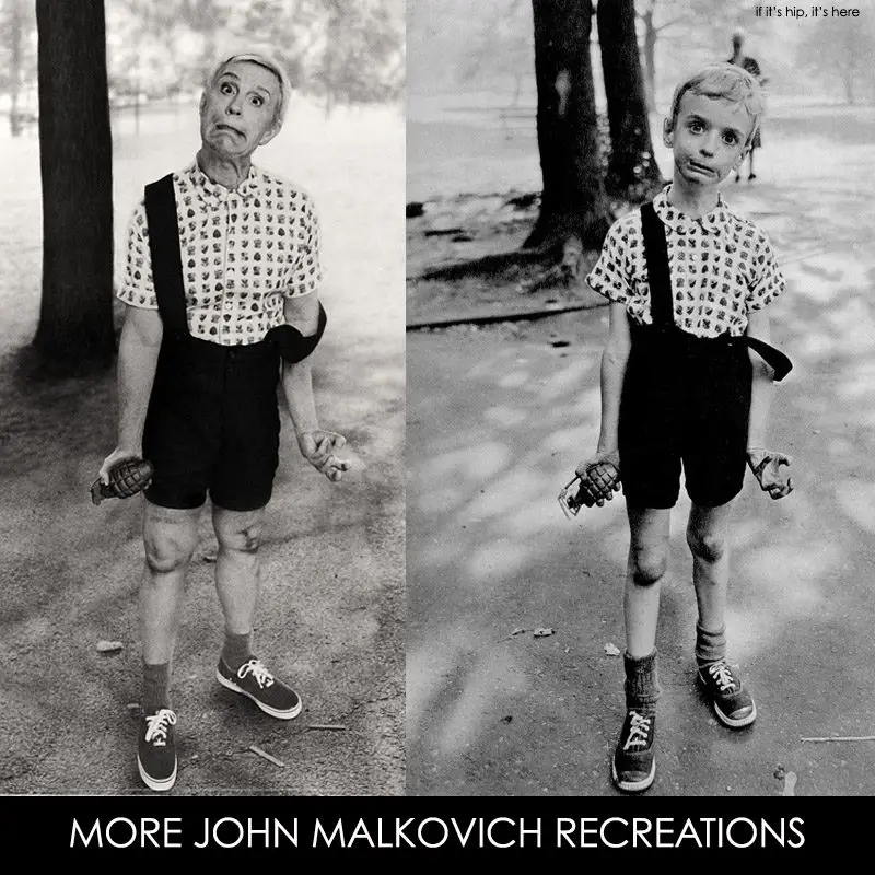 Malkovich Photo Recreations by Sandro Miller