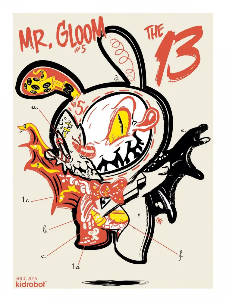 Mr Gloom print