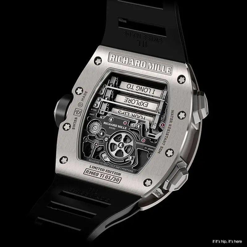 Richard Mille RM 69 Erotic Tourbillon