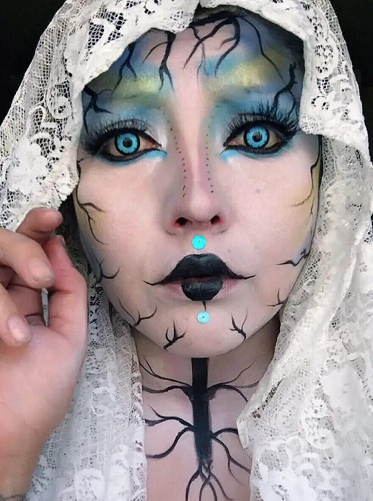 inspiring halloween face makeup