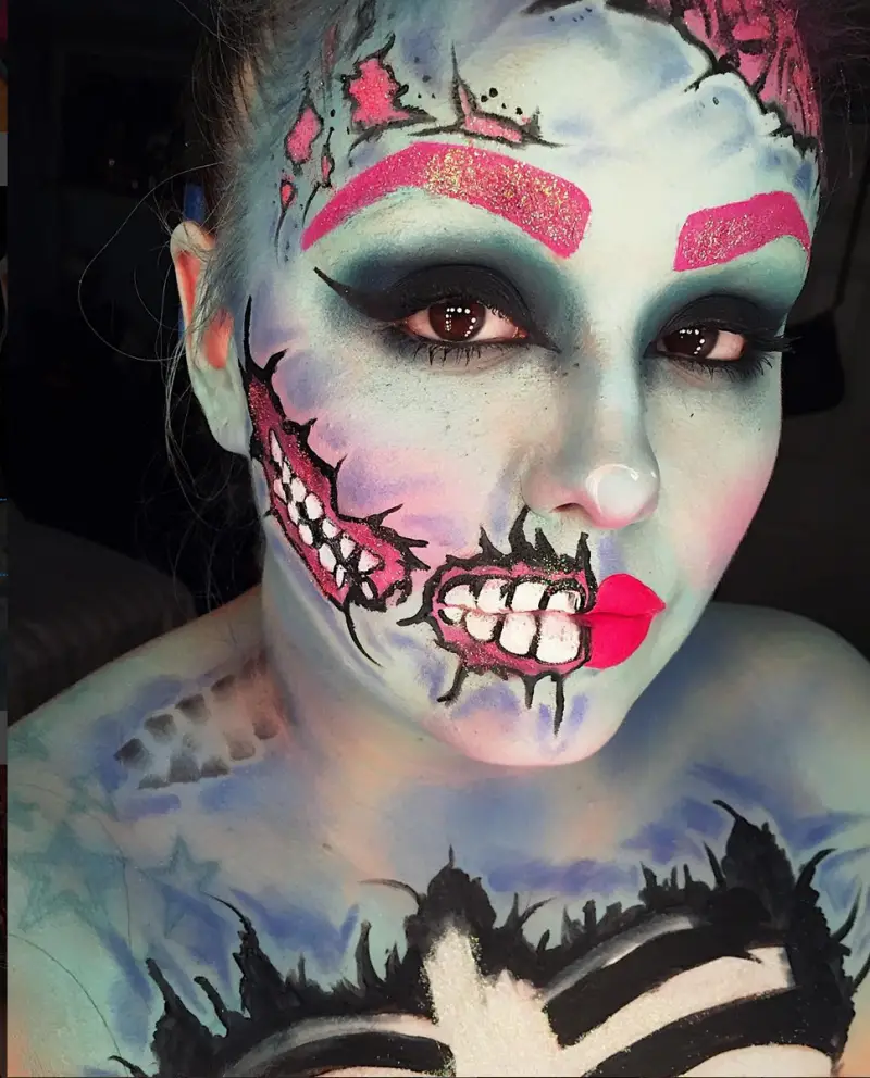 kween halloween makeup art