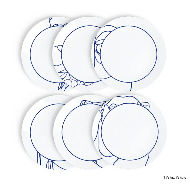 arctic beast dinner plates