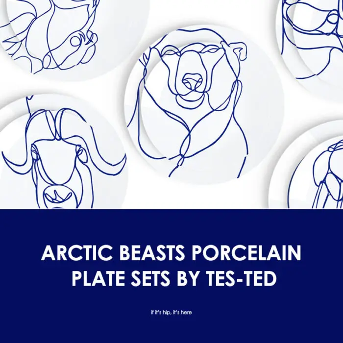 Read more about the article Arctic Beasts Porcelain Plates by Tes-Ted and Esprit Porcelaine