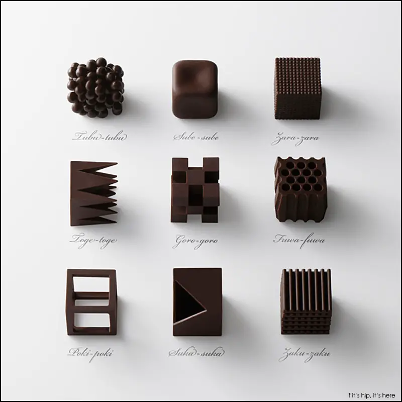 chocolatexture by nendo