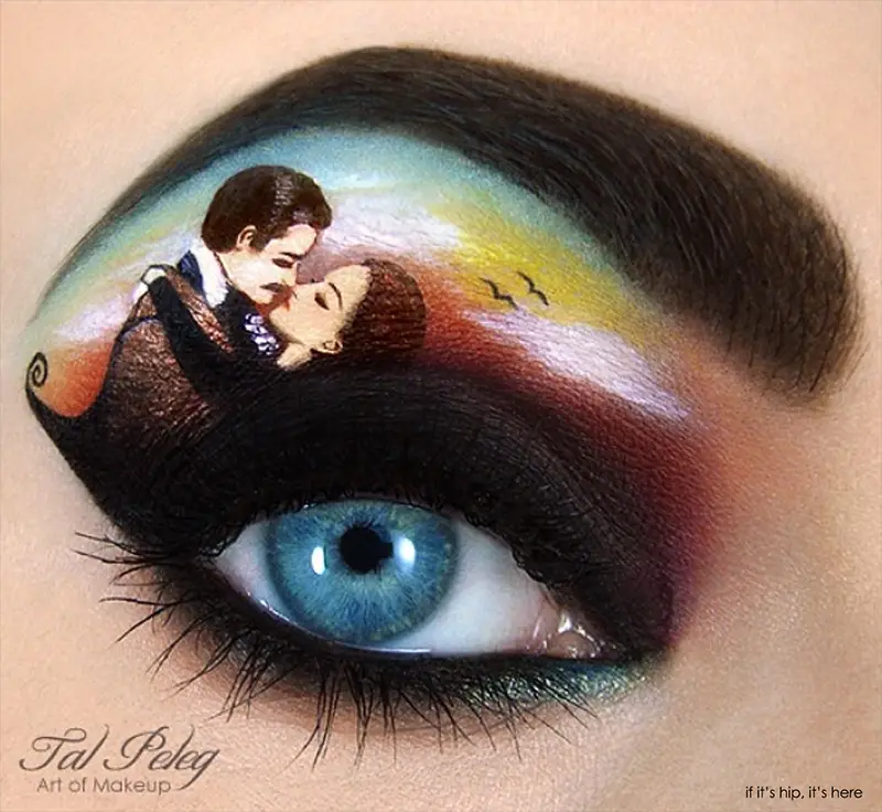 gone with the wind in eye makeup