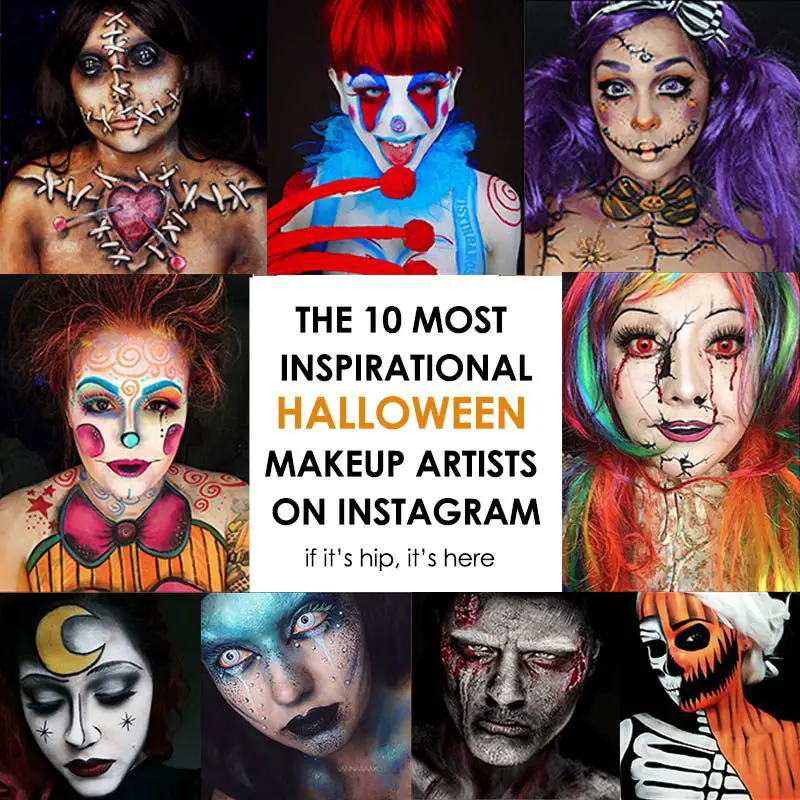 inspirational Halloween makeup artists on instagram