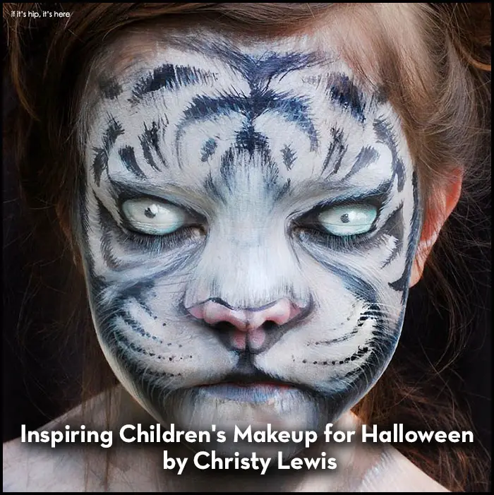 Read more about the article Inspiring Children’s Makeup for Halloween by Christy Lewis
