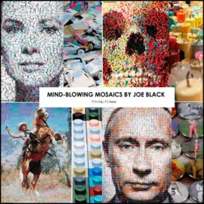 Five Mind-Blowing Mosaics By Joe Black