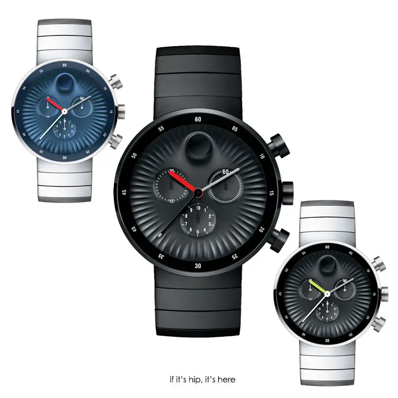 movado edge 42mm Chronograph versions