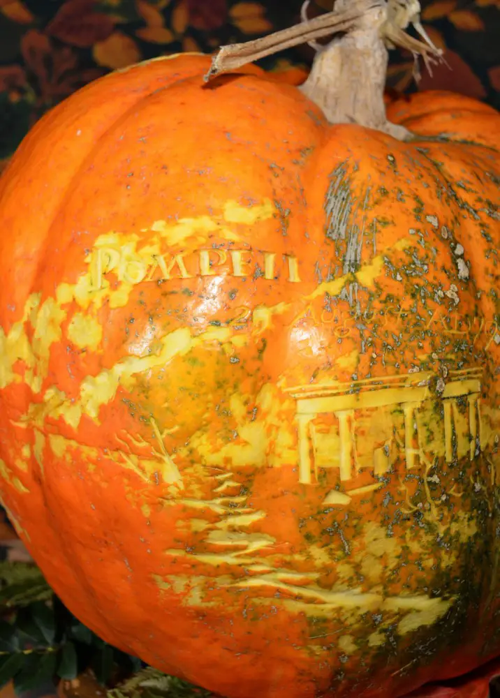 One Day In Pompeii pumpkin