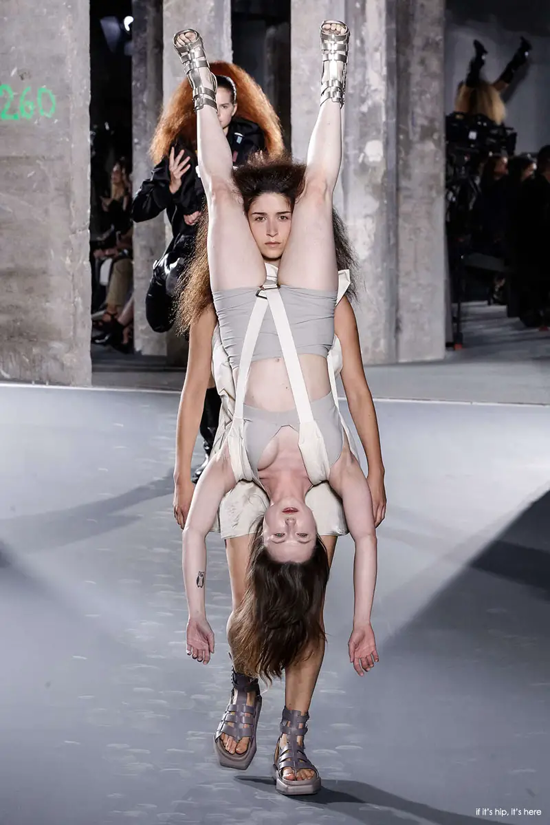 rick owens weirdest fashion show