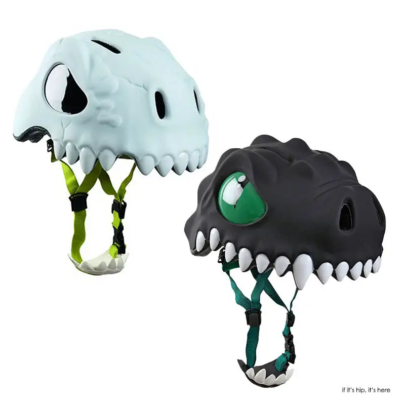 wild skull and black dragon helmets