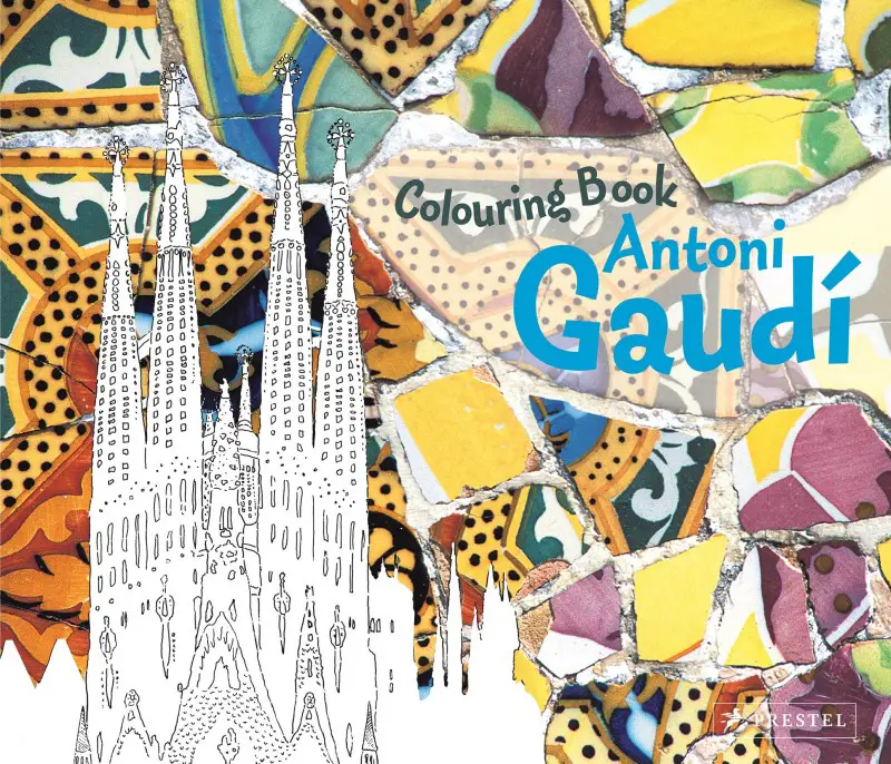 Antoni Gaudi coloring book
