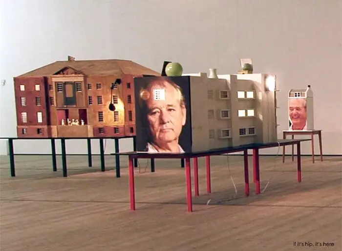 Brian Griffith Bill Murray art installation