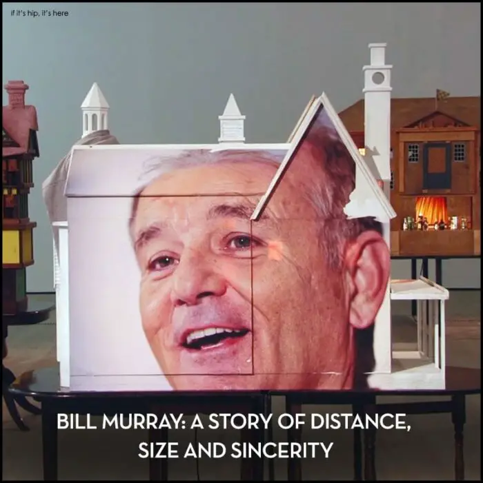 Bill Murray Brian Griffith Architectural Models exhibit