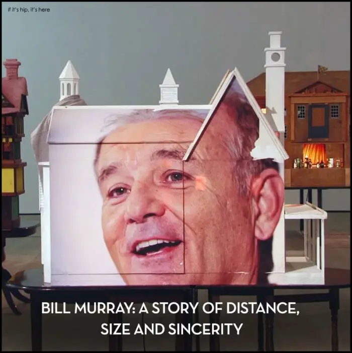 Bill Murray Bill Griffith Architectural Models exhibit