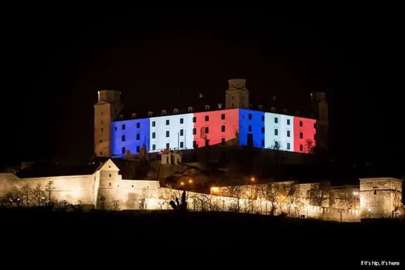 Bratislava solidarity with paris