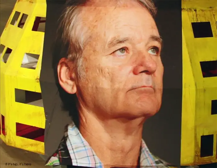 Brian Griffiths exhibit of Bill Murray and architecture