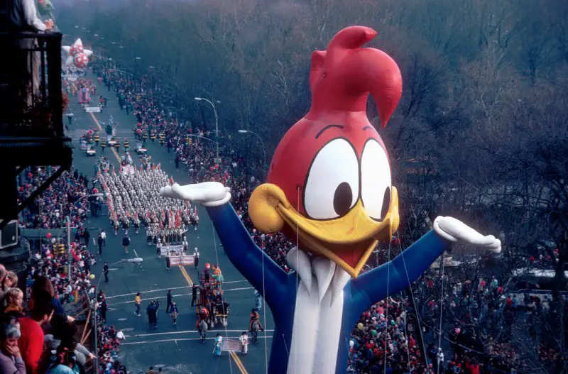 Burt Glinn, 1987, The Thanksgiving Day parade, New York