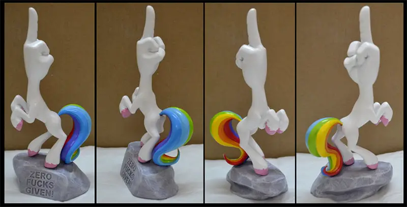 FUnicorn taste the rainbow edition 4 angles