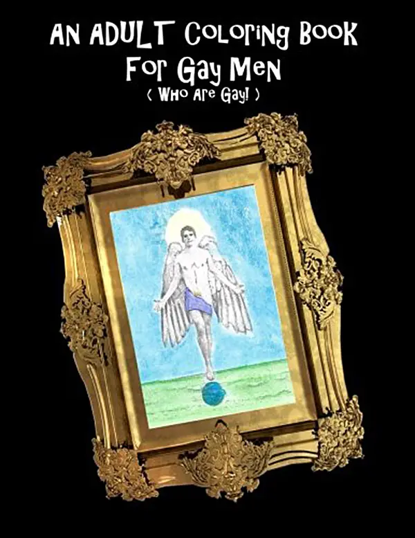 Gay men's coloring book