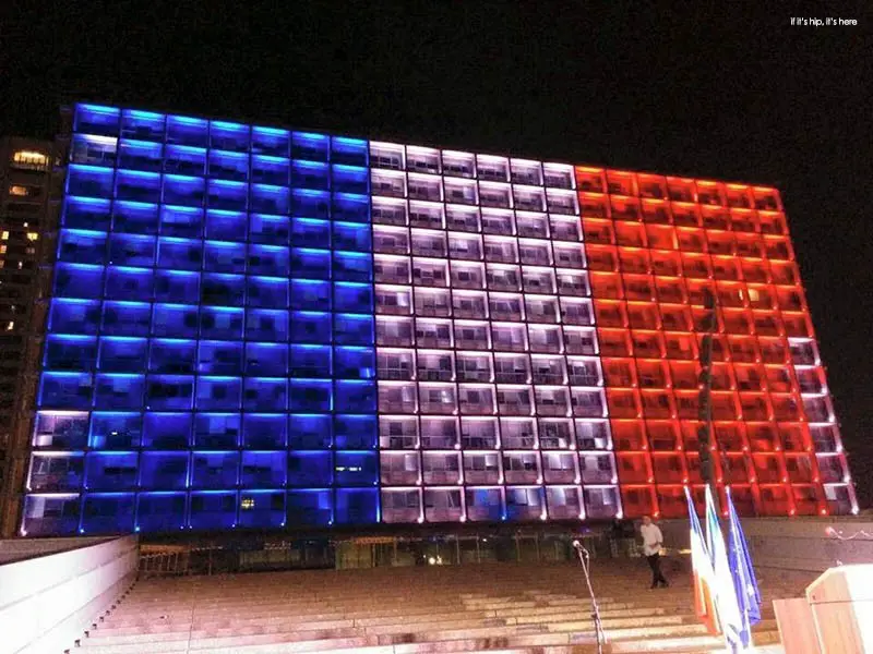 The Tel Aviv Municipality building