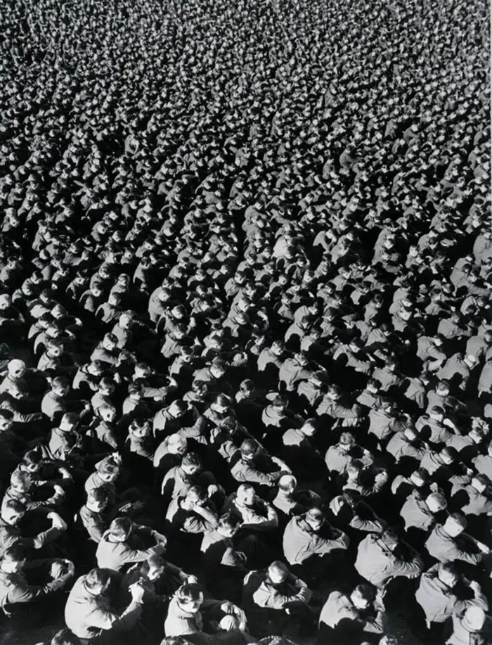 John Gutmann - Thanksgiving Service, Camp Roberts, California, 1932