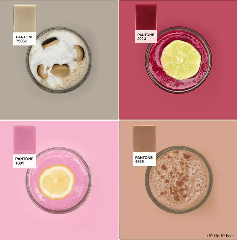 Pantone inspired Smoothies