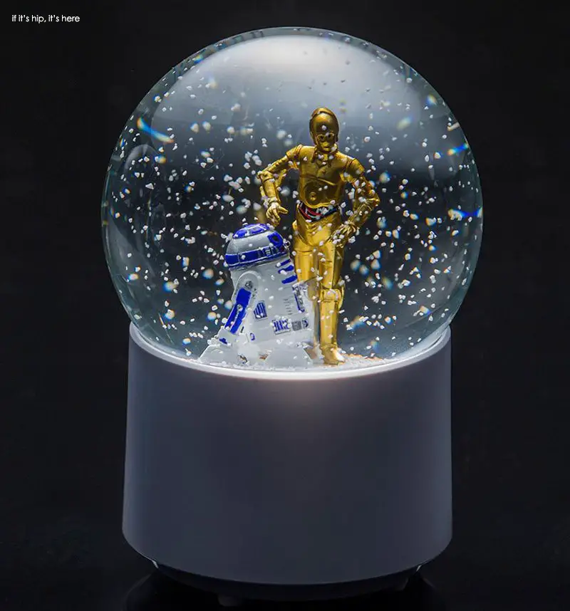 R2D2 & C3PO wireless snowglobe speaker