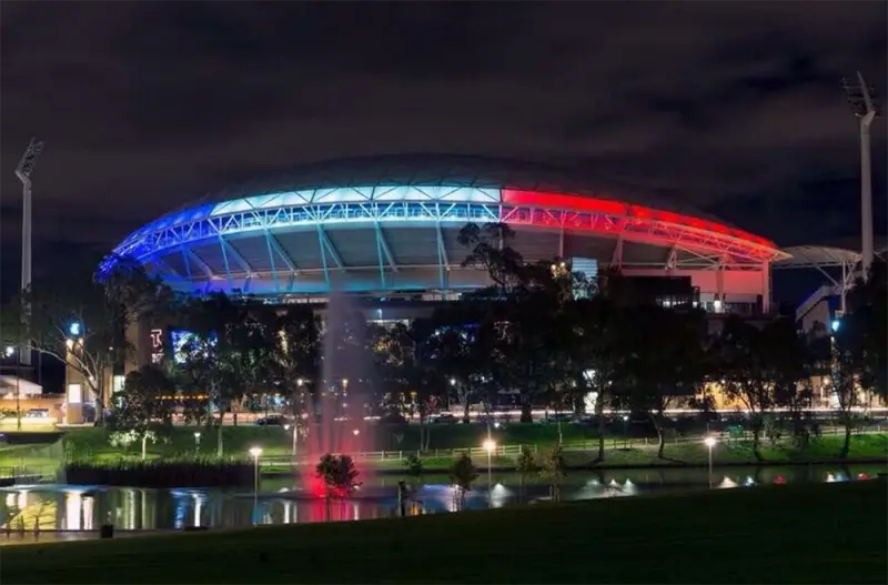 Adeliade Oval Stadium in South Australia