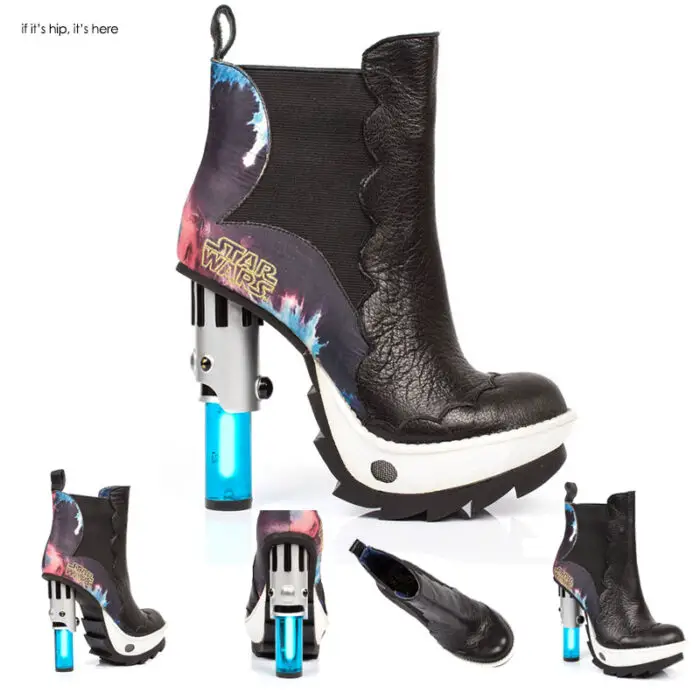 Tattoine Light Saber Ankle boots